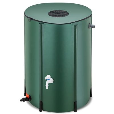 Extra estável 250L coletor de água portátil Barril de chuva para coleta de chuva à prova d'água