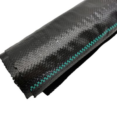 Tapete de cobertura de solo agrícola 100GSM PP Tapete tecido de ervas daninhas para controle de ervas daninhas