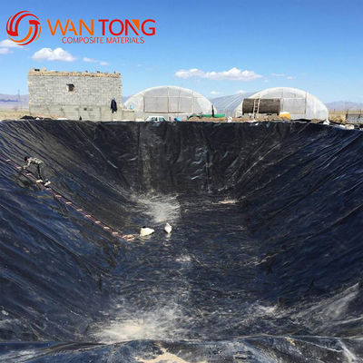 0.75mm espessura 100% virgem ASTM Geomembrana à prova d'água Anti-Seepage para Liner de Lagoa