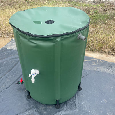 Sistema de recolha de água da chuva de 500 L, reservatório de bexiga de água de PVC para sistema de recolha de água