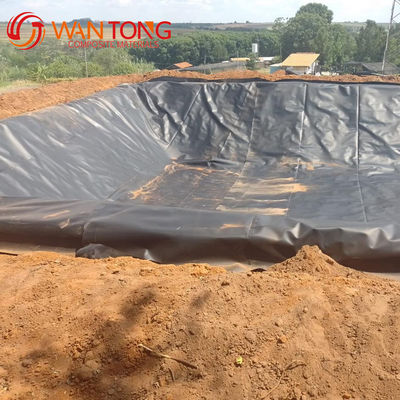 0.75mm espessura 100% virgem ASTM Geomembrana à prova d'água Anti-Seepage para Liner de Lagoa