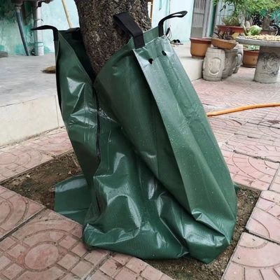 Sistema de irrigação por gotejamento em sacos de irrigação de árvores Economia de água e apoio ao desenvolvimento das raízes