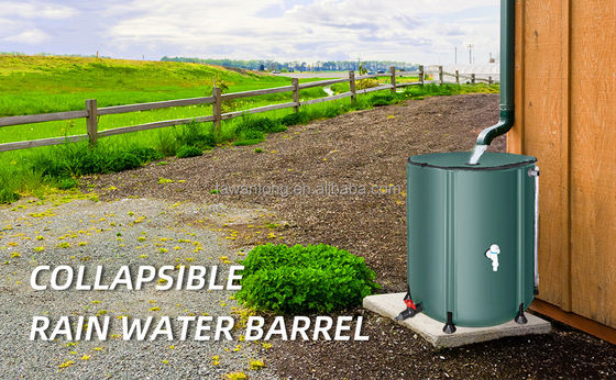 Barril de chuva dobrável de 250L A adição perfeita ao seu sistema de armazenamento de água do jardim