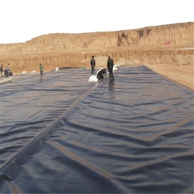 100% de HDPE virgem LLDPE de lago de peixe Geomembrana impermeável rolos de HDPE para criação de camarão