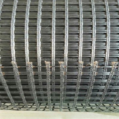 Estilo de Design Chinês Padrão ISO 50kn Geogrid de Fibra de Vidro de Vidro para Construção Rodoviária