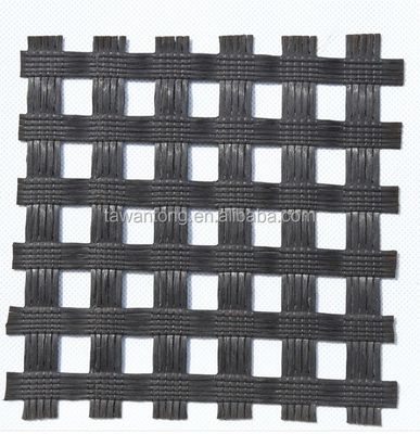 Estilo de Design Chinês Padrão ISO 50kn Geogrid de Fibra de Vidro de Vidro para Construção Rodoviária