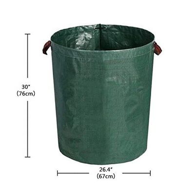 Saco de armazenamento de resíduos de jardim de folhas de 72 litros de capacidade A solução de compostagem ecológica