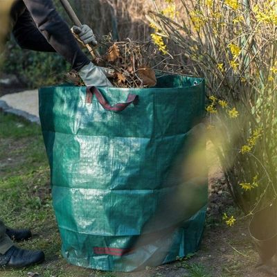 Saco de armazenamento de resíduos de jardim de folhas de 72 litros de capacidade A solução de compostagem ecológica