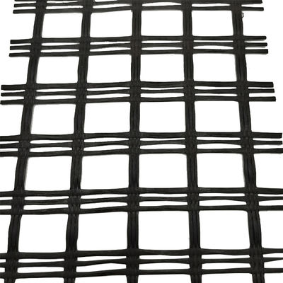 Estilo de design chinês Geogrid de fibra de vidro de alta resistência à tração para construção rodoviária