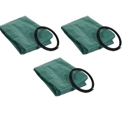 Saco de resíduos de folhas de jardim PE para relva e solução de gestão de resíduos de folhas de inverno