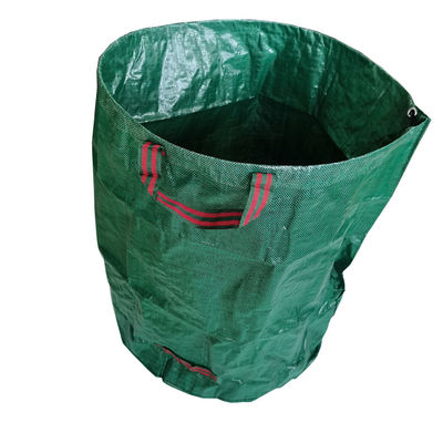 Saco de resíduos de folhas de jardim PE para relva e solução de gestão de resíduos de folhas de inverno