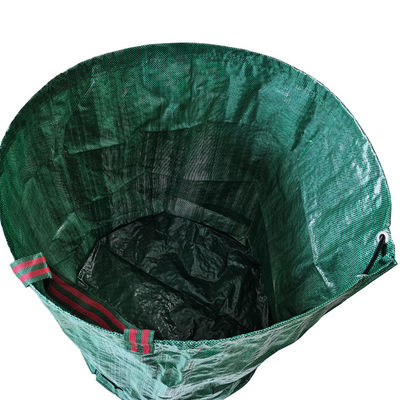 Saco de resíduos de folhas de jardim PE para relva e solução de gestão de resíduos de folhas de inverno