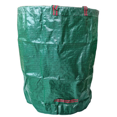 Saco de resíduos de folhas de jardim PE para relva e solução de gestão de resíduos de folhas de inverno