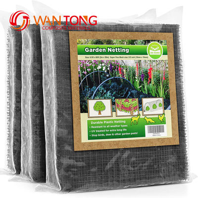 Rede Anti-Pássaros Extrudida de Plástico PP HDPE de cor personalizada com malha de 2 cm