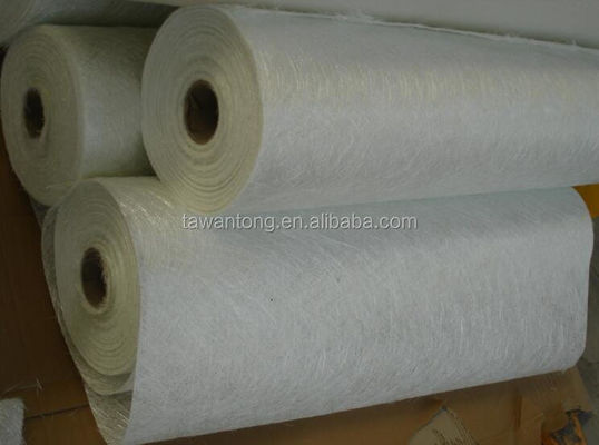 E-glass Jushi Fibra de vidro triturado Strand Mat 300gsm 450gsm com suavidade média Branco