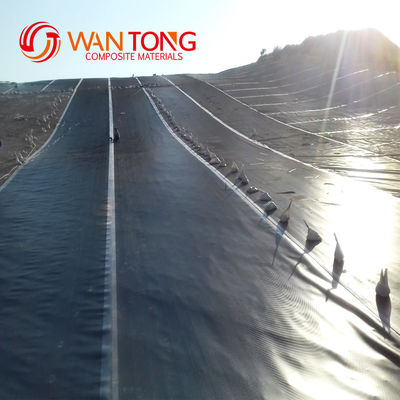1 mm 2 mm 3 mm superfície lisa geomembrana impermeável de HDPE para lagoa da barragem do lago
