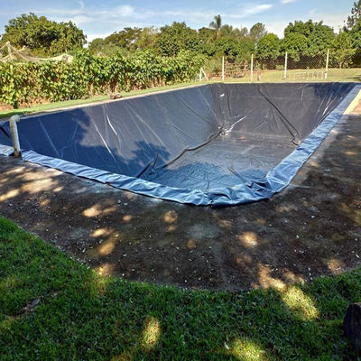 Reforçado de geomembrana de HDPE, revestimento de membrana de lago para matéria-prima 100% virgem de HDPE LLDPE