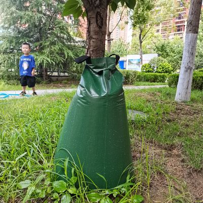 Sacos de plantação de árvores de 15 a 20 litros com tecido de PVC e função de rega lenta