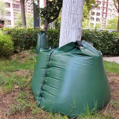 Sacos de plantação de árvores de 15 a 20 litros com tecido de PVC e função de rega lenta