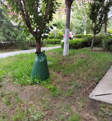 Sacos de plantação de árvores de 15 a 20 litros com tecido de PVC e função de rega lenta