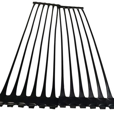 PP/HDPE Geogrid de plástico uniaxial para parede de retenção de alta resistência CE/ISO9001 homologado