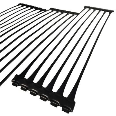 PP/HDPE Geogrid de plástico uniaxial para parede de retenção de alta resistência CE/ISO9001 homologado