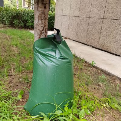 Verde 2 embalagens 15 galões de liberação lenta Irrigação automática por gotejamento Saco de irrigação de árvores CE/ISO aprovado