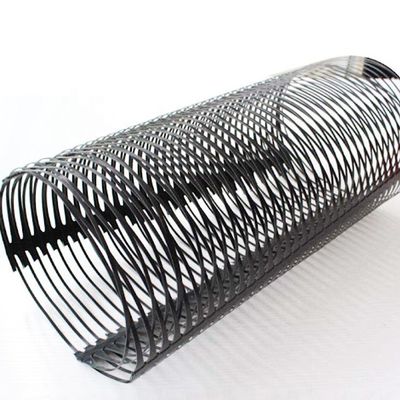 50 m comprimento HDPE/PP Geogrid de plástico uniaxial para reforço de estruturas de retenção