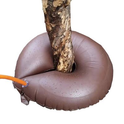 Saco de água para árvores de 15 galões de liberação lenta PVC de irrigação por gotejamento Saco de água de 650g Capacidade