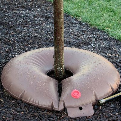 Saco de água de PVC extremamente resistente, perfeito para irrigação de árvores e arbustos
