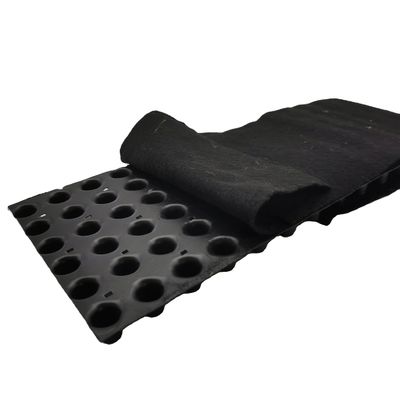 Tabela de drenagem de reciclagem virgem de HDPE PP de 8 mm para construção de estruturas de estacionamento subterrâneo