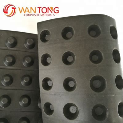 Outros produtos de terraplanagem 12 mm Dimple Height Drainage Cell Drainage Board para jardim de telhado