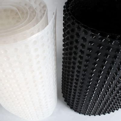 Outros produtos de terraplanagem 12 mm Dimple Height Drainage Cell Drainage Board para jardim de telhado