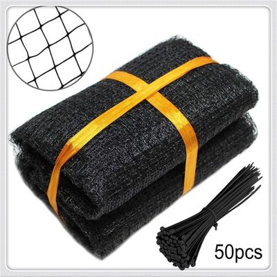 PP Anti Bird Netting Ideal para vegetais de jardim Plantas de frutas e lagoas 6.8FT X 30FT