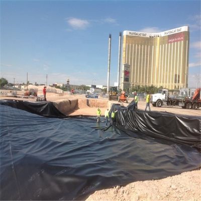 Liner de lago de peixes/camarões 0,2-4 mm Espessura Geomembranas de HDPE/LLDPE/LDPE lisas/texturizadas
