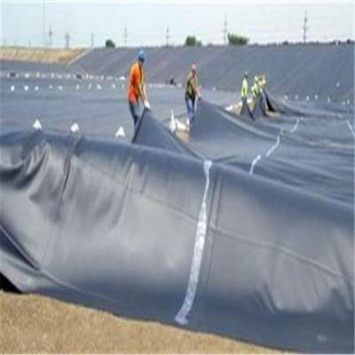 Liner de lago de peixes/camarões 0,2-4 mm Espessura Geomembranas de HDPE/LLDPE/LDPE lisas/texturizadas