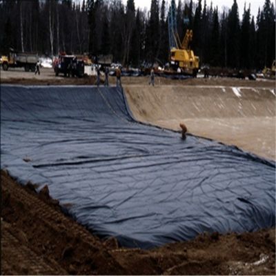 Liner de lago de peixes/camarões 0,2-4 mm Espessura Geomembranas de HDPE/LLDPE/LDPE lisas/texturizadas