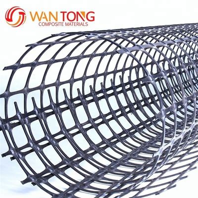 1-6m Largura Bi-axial Plástico Geogrid Geocompositos A solução definitiva de construção de estradas