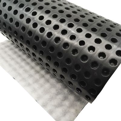 Produtos de terraplanagem 8 mm placa de drenagem de fendas de HDPE com certificação ISO9001