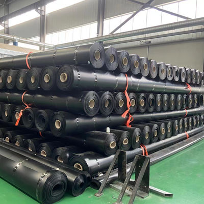 2m-8m Largura HDPE Revestimentos de barragem Revestimentos de geomembrana de 1mm para aquicultura Peixe Venda