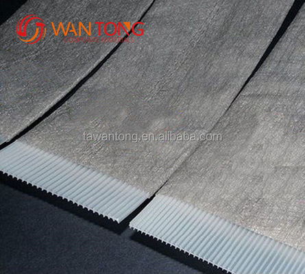 4 mm de altura PP PE Geotextil Tipo Prefabricado Esgoto Vertical PVD Esgoto de placa de plástico