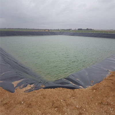 Geomembrana de revestimento de barragem de HDPE para o projeto de barragem Comprimento de acordo com os requisitos do cliente