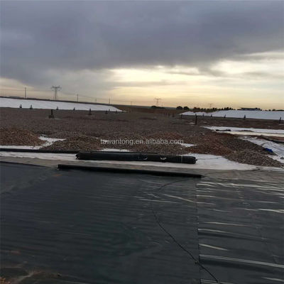 0.5 mm-3.0 mm Geomembranas para agricultura LDPE/LLDPE/PVC/HDPE Material impermeável