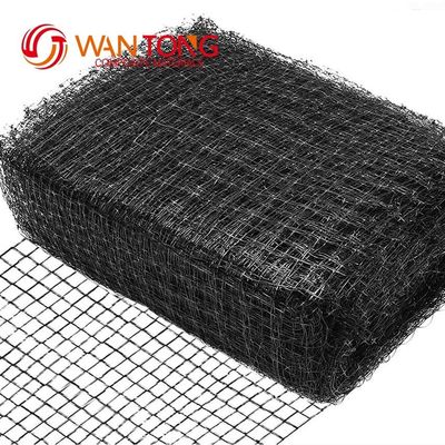 7*100ft PP Material Extrudido Malha Anti-molas Rede Negra de Plástico Rede para Agricultura