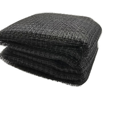 7*100ft PP Material Extrudido Malha Anti-molas Rede Negra de Plástico Rede para Agricultura