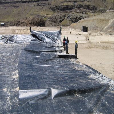 Liner de geomembrana de 1 mm personalizado para biodigestor de aterros sanitários e lago de peixes ou camarões