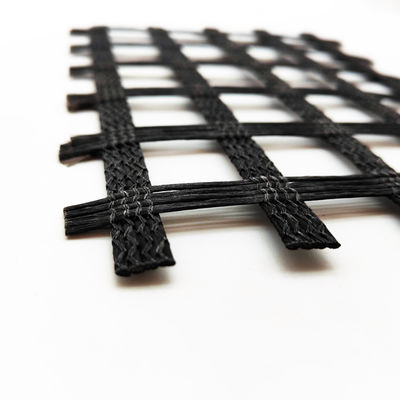 Geogrid de fibra de vidro de projeto chinês para reforço da camada de asfalto na construção rodoviária