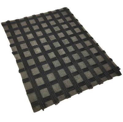 50/50kn Geogrid de fibra de vidro Geotextil não tecido composto para reforço de pavimentação