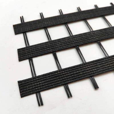 Amarelo 50kn/80kn/100kn Biassal Geogrid de fibra de vidro para pavimentos e proteção de encostas Global