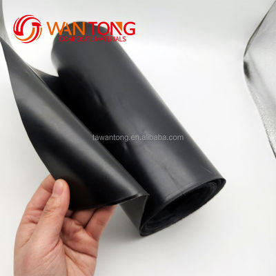 Geomembrana de HDPE preto de 2 mm de estilo de design chinês com certificação CE e ISO